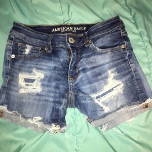 American Eagle jean shorts